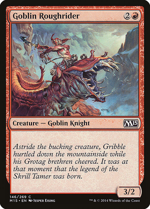 Goblin Roughrider [Magic 2015 (M15)] | Gear Gaming Bentonville