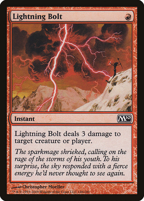 Lightning Bolt [Magic 2010 (M10)] | Gear Gaming Bentonville