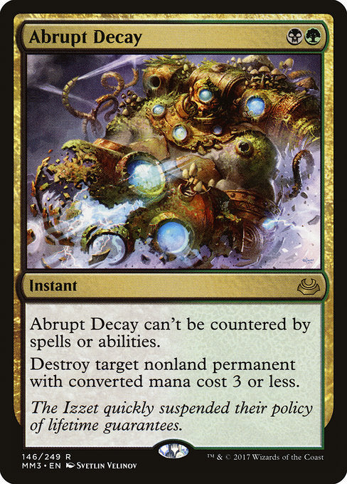 Abrupt Decay [Modern Masters 2017] | Gear Gaming Bentonville