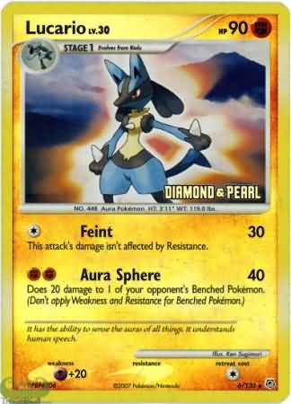 Lucario (6/130) [Burger King Promos: 2008 Collection] | Gear Gaming Bentonville