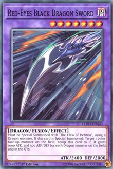 Red-Eyes Black Dragon Sword [Legendary Dragon Decks] [LEDD-ENA43] | Gear Gaming Bentonville