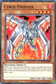 Cyber Phoenix [Legendary Dragon Decks] [LEDD-ENB07] | Gear Gaming Bentonville