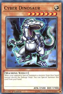 Cyber Dinosaur [Legendary Dragon Decks] [LEDD-ENB08] | Gear Gaming Bentonville