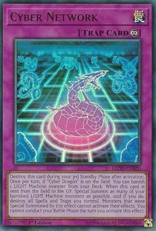 Cyber Network (UR) [Legendary Dragon Decks] [LEDD-ENB20] | Gear Gaming Bentonville