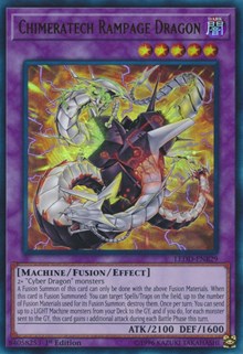 Chimeratech Rampage Dragon (UR) [Legendary Dragon Decks] [LEDD-ENB29] | Gear Gaming Bentonville