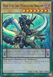 Odd-Eyes Arc Pendulum Dragon [Legendary Dragon Decks] [LEDD-ENC00] | Gear Gaming Bentonville