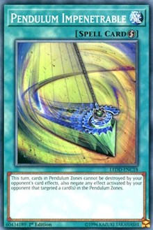 Pendulum Impenetrable [Legendary Dragon Decks] [LEDD-ENC18] | Gear Gaming Bentonville