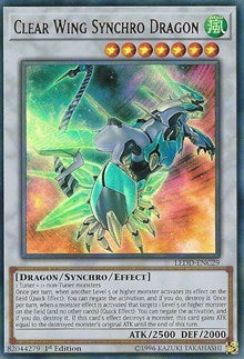 Clear Wing Synchro Dragon [Legendary Dragon Decks] [LEDD-ENC29] | Gear Gaming Bentonville