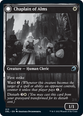 Chaplain of Alms // Chapel Shieldgeist [Innistrad: Double Feature] | Gear Gaming Bentonville