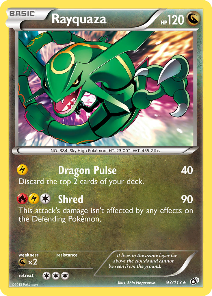 Rayquaza (93/113) [Black & White: Legendary Treasures] | Gear Gaming Bentonville