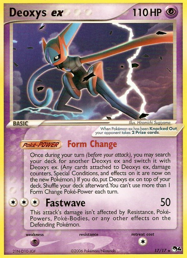 Deoxys ex (17/17) [POP Series 4] | Gear Gaming Bentonville