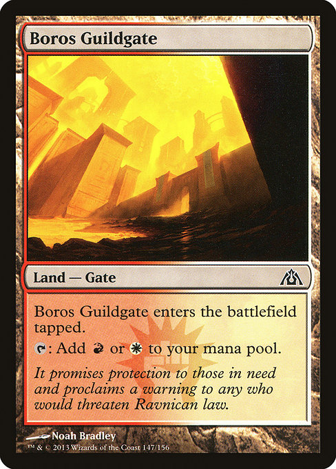 Boros Guildgate [Dragon's Maze] | Gear Gaming Bentonville