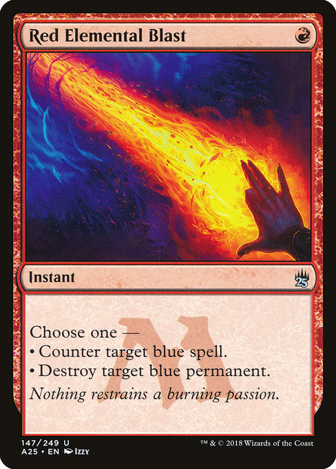 Red Elemental Blast [Masters 25] | Gear Gaming Bentonville