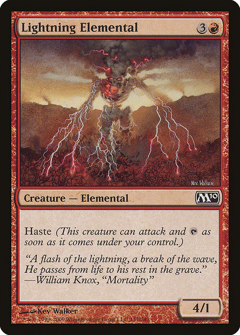 Lightning Elemental [Magic 2010 (M10)] | Gear Gaming Bentonville