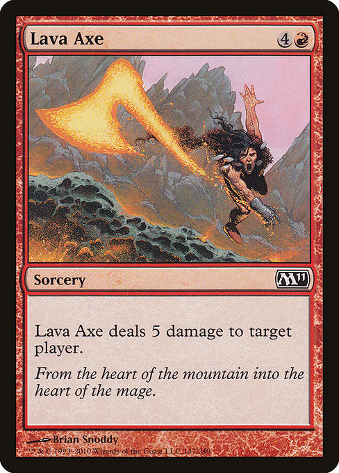 Lava Axe [Magic 2011 (M11)] | Gear Gaming Bentonville