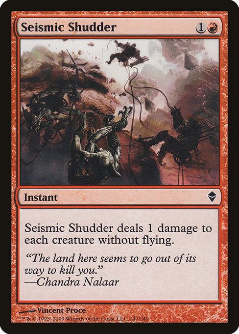 Seismic Shudder [Zendikar] | Gear Gaming Bentonville