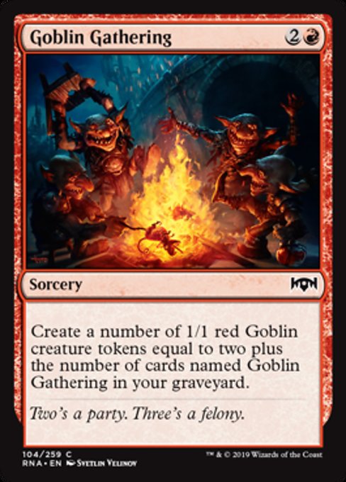 Goblin Gathering [Ravnica Allegiance] | Gear Gaming Bentonville