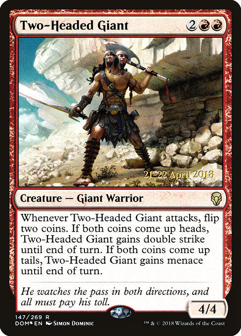 Two-Headed Giant [Prerelease Cards] | Gear Gaming Bentonville