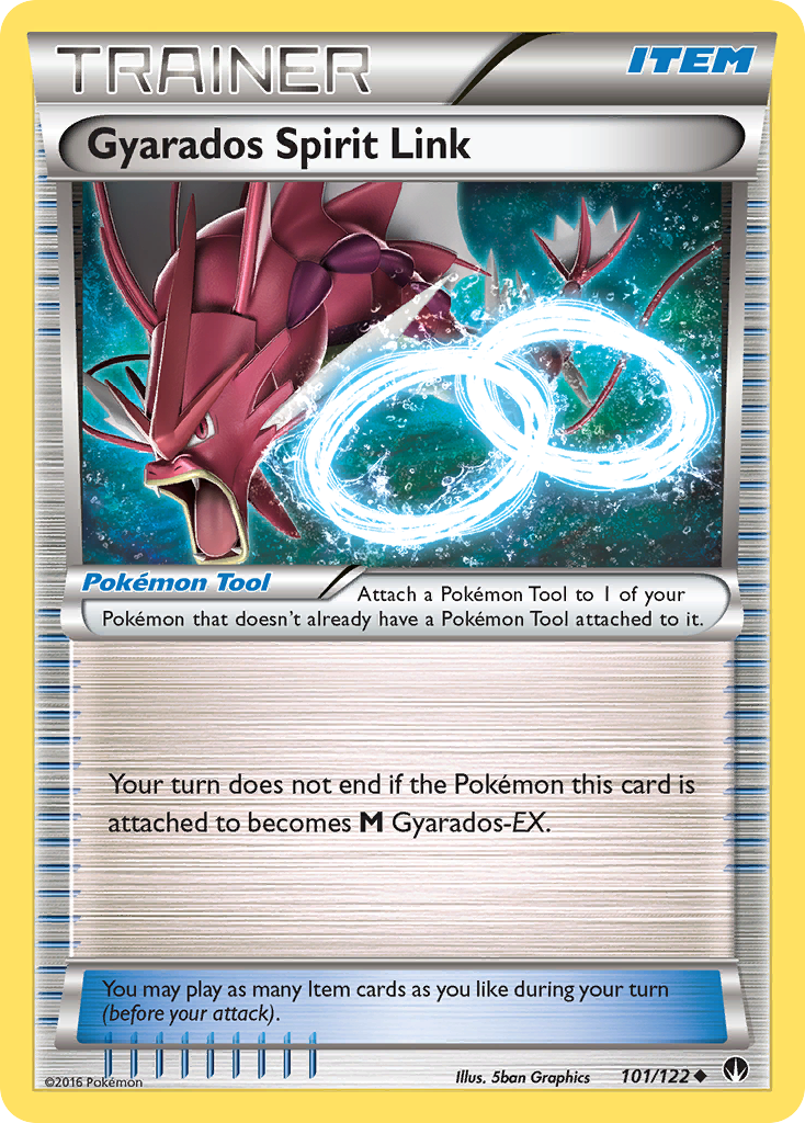 Gyarados Spirit Link (101/122) [XY: BREAKpoint] | Gear Gaming Bentonville