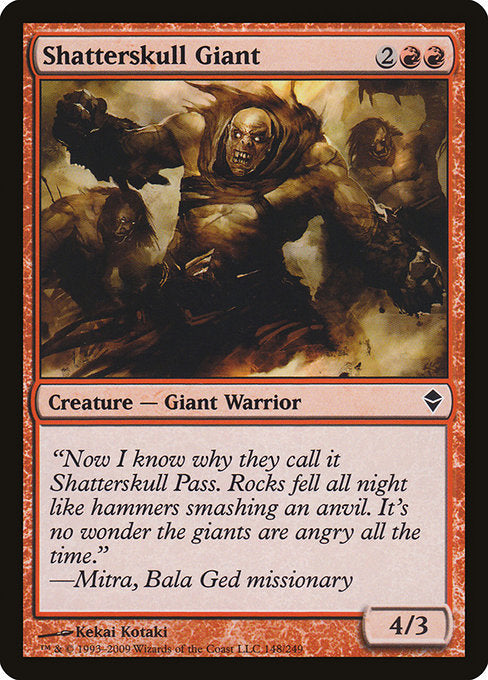 Shatterskull Giant [Zendikar] | Gear Gaming Bentonville