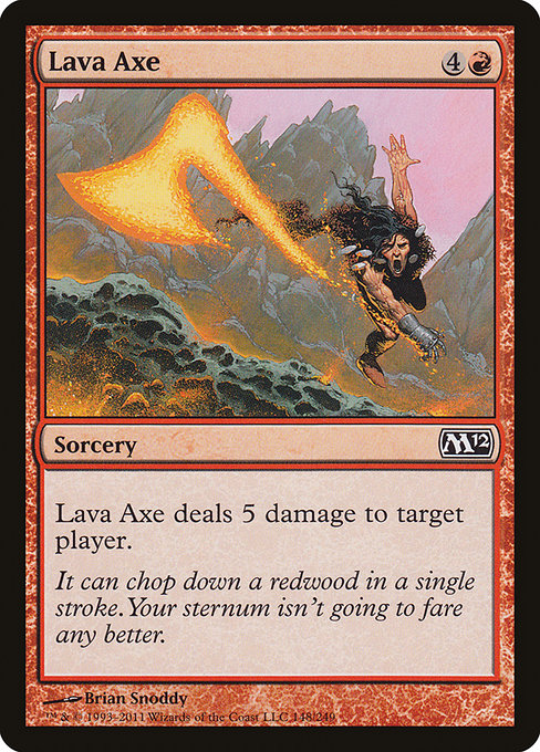 Lava Axe [Magic 2012 (M12)] | Gear Gaming Bentonville