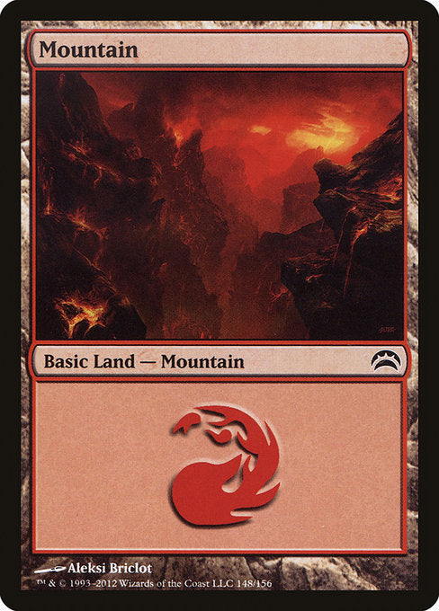 Mountain (148) [Planechase 2012] | Gear Gaming Bentonville