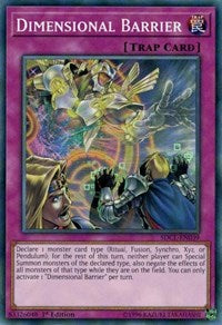 Dimensional Barrier [Structure Deck: Cyberse Link] [SDCL-EN039] | Gear Gaming Bentonville