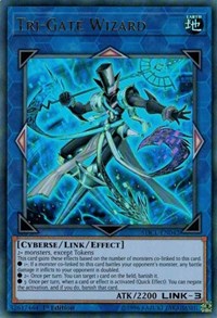 Tri-Gate Wizard [Structure Deck: Cyberse Link] [SDCL-EN042] | Gear Gaming Bentonville