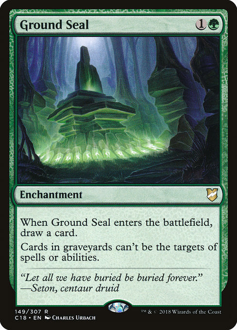 Ground Seal [Commander 2018] | Gear Gaming Bentonville