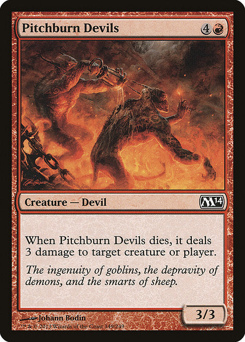 Pitchburn Devils [Magic 2014 (M14)] | Gear Gaming Bentonville