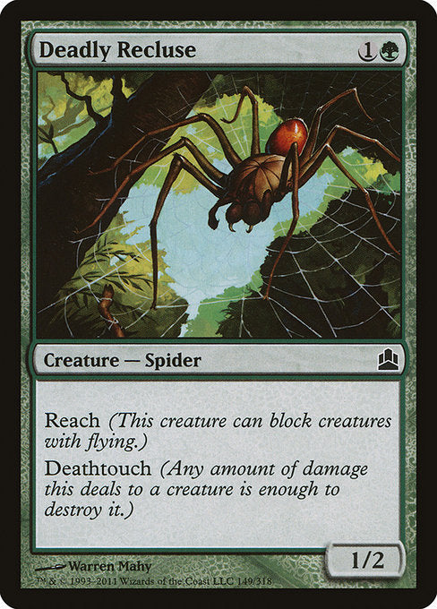 Deadly Recluse [Commander] | Gear Gaming Bentonville