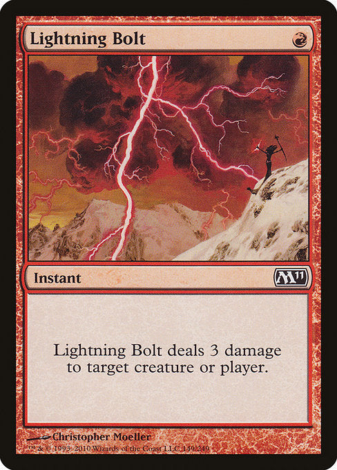 Lightning Bolt [Magic 2011 (M11)] | Gear Gaming Bentonville