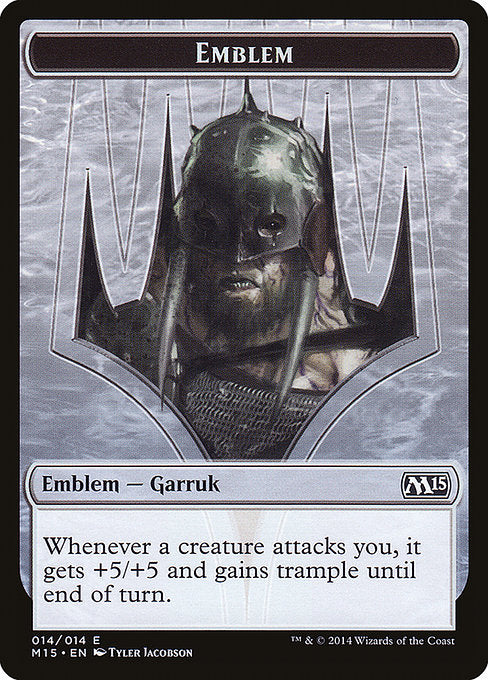 Emblem - Garruk, Apex Predator [Magic 2015 (M15)] | Gear Gaming Bentonville