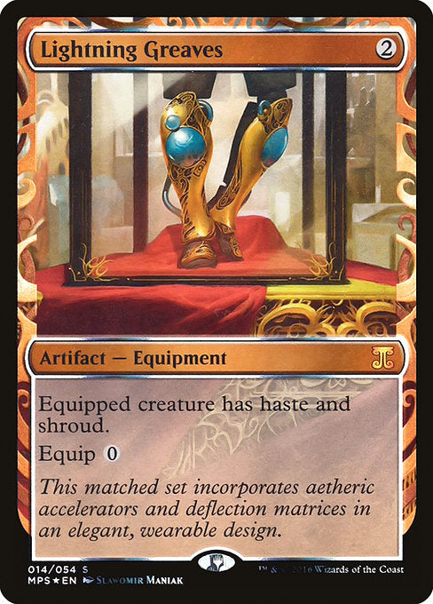 Lightning Greaves [Masterpiece Series: Kaladesh Inventions] | Gear Gaming Bentonville