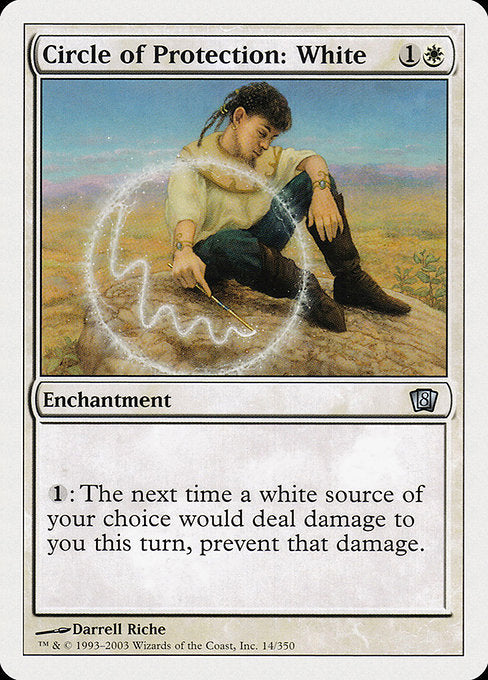 Circle of Protection: White [8th Edition] | Gear Gaming Bentonville