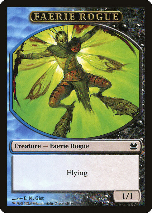 Faerie Rogue Token (Blue/Black) [Modern Masters] | Gear Gaming Bentonville