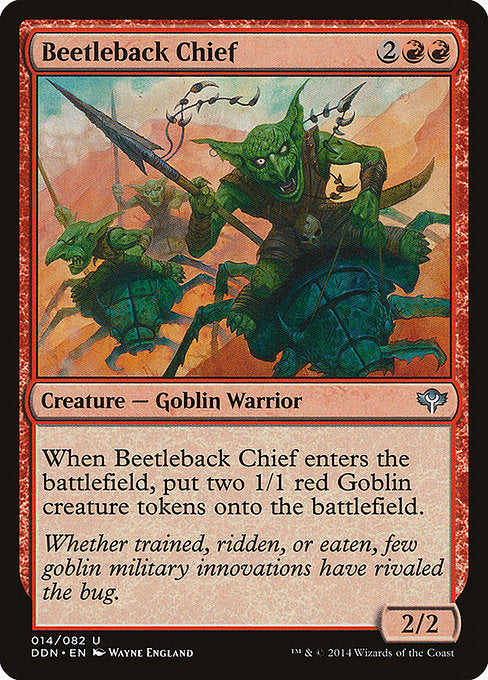 Beetleback Chief [Duel Decks: Speed vs. Cunning] | Gear Gaming Bentonville