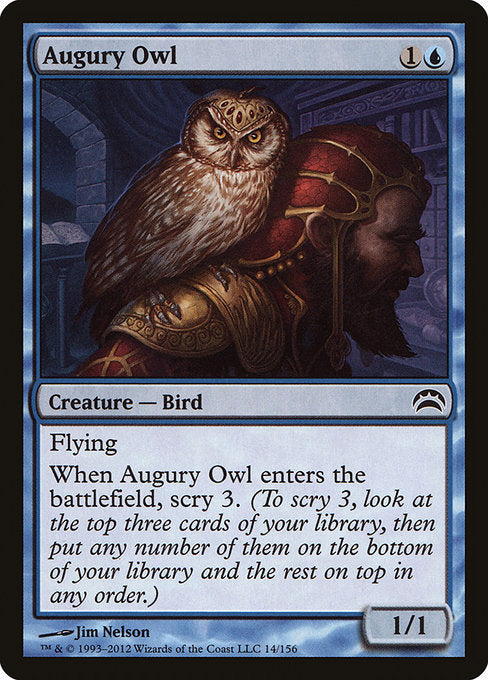 Augury Owl [Planechase 2012] | Gear Gaming Bentonville