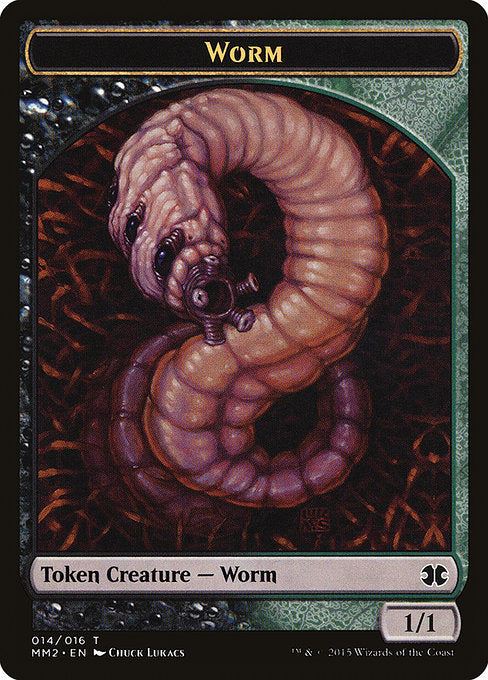 Worm Token [Modern Masters 2015] | Gear Gaming Bentonville