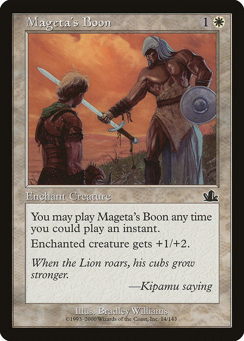 Mageta's Boon [Prophecy] | Gear Gaming Bentonville