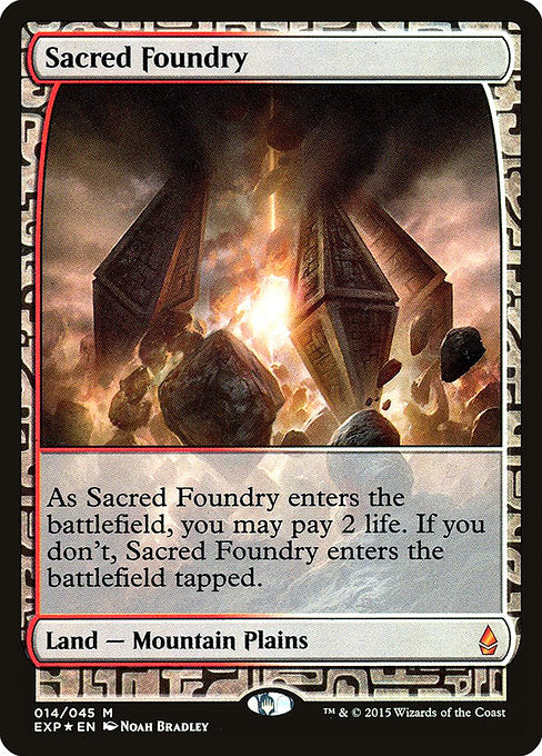 Sacred Foundry [Zendikar Expeditions] | Gear Gaming Bentonville