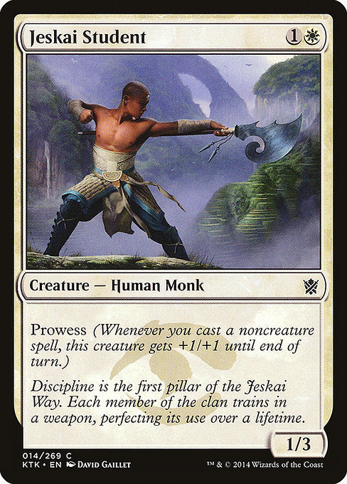 Jeskai Student [Khans of Tarkir] | Gear Gaming Bentonville