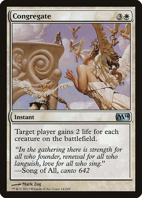 Congregate [Magic 2014 (M14)] | Gear Gaming Bentonville