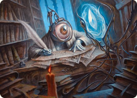 Unblinking Observer Art Card [Innistrad: Midnight Hunt Art Series] | Gear Gaming Bentonville