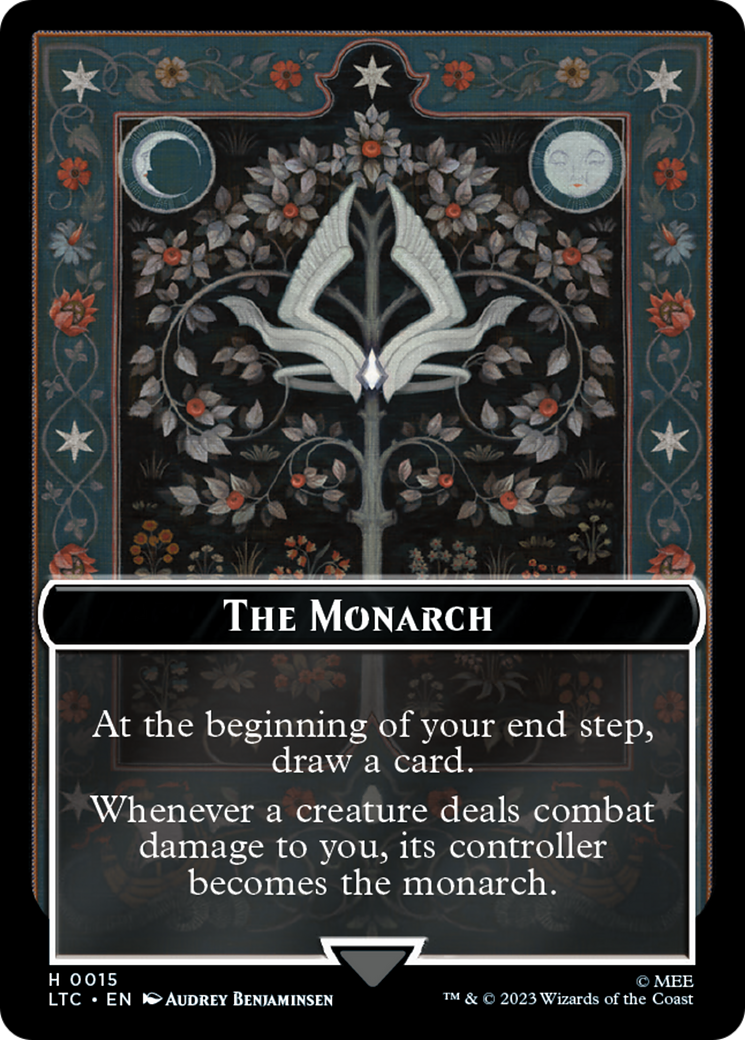 The Monarch // Treasure Double-Sided Token [The Lord of the Rings: Tales of Middle-Earth Commander Tokens] | Gear Gaming Bentonville