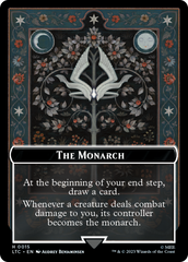 The Monarch // Treasure Double-Sided Token [The Lord of the Rings: Tales of Middle-Earth Commander Tokens] | Gear Gaming Bentonville