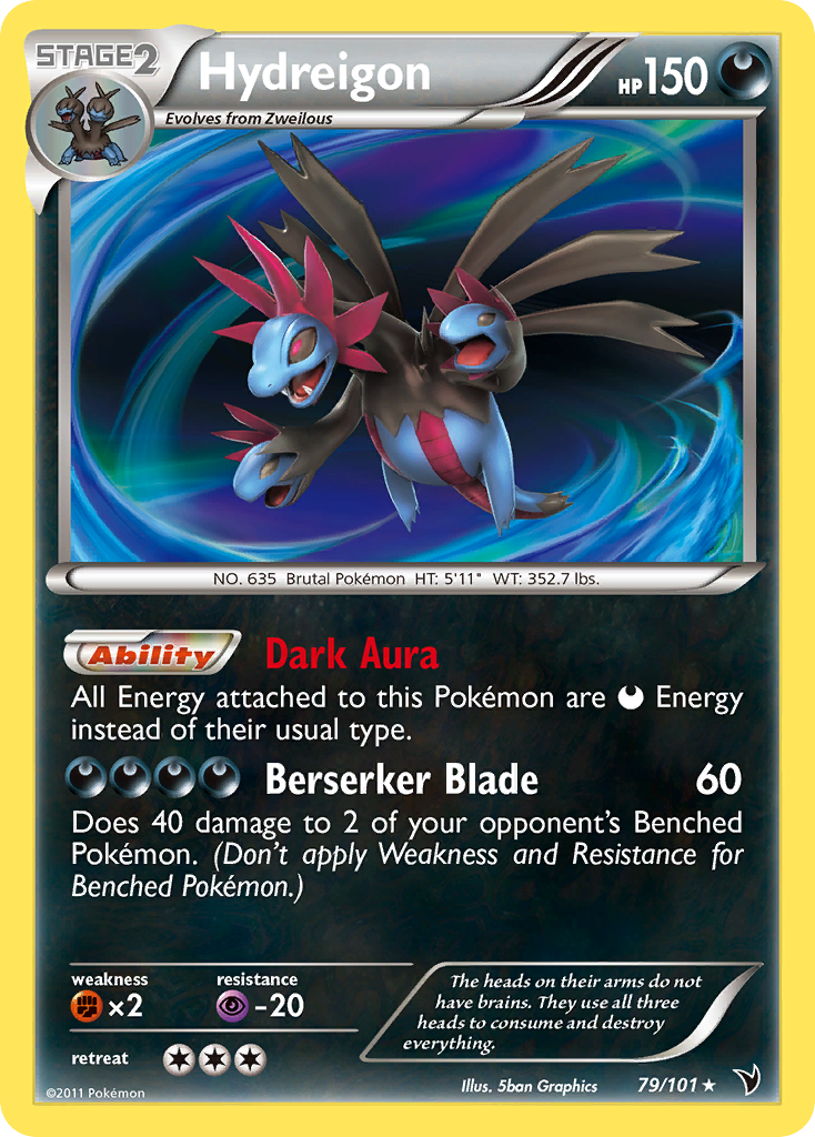 Hydreigon (79/101) [Black & White: Noble Victories] | Gear Gaming Bentonville