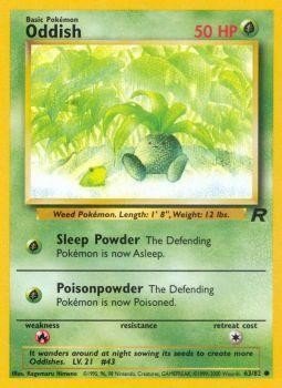 Oddish (63/82) [Team Rocket Unlimited] | Gear Gaming Bentonville