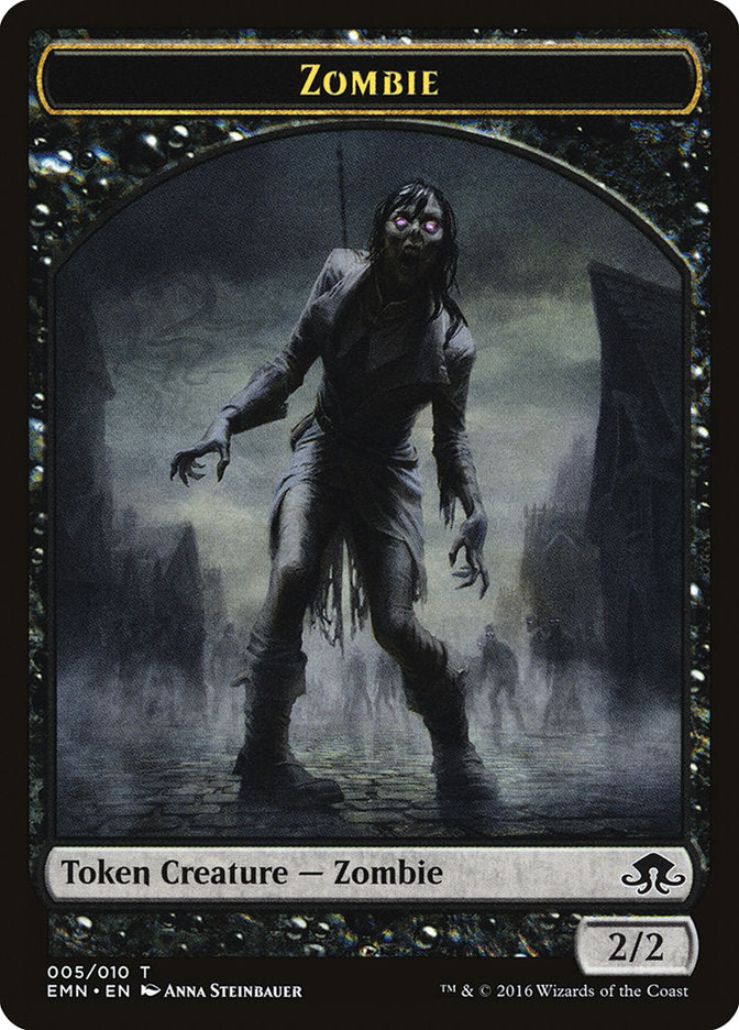 Zombie (005/010) [Eldritch Moon Tokens] | Gear Gaming Bentonville