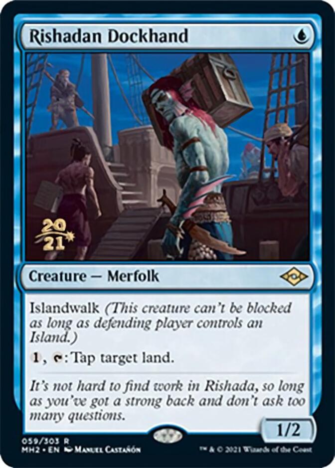 Rishadan Dockhand [Modern Horizons 2 Prerelease Promos] | Gear Gaming Bentonville